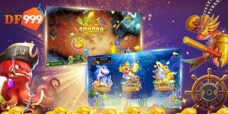 Game bắn cá kiếm thưởng sở hữu đồ họa đẹp, dễ chơi