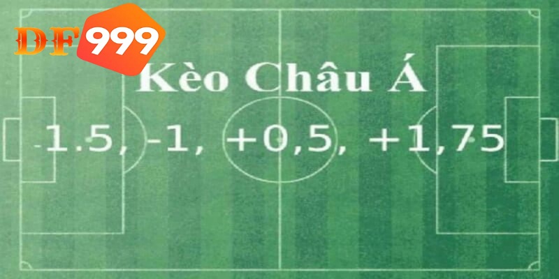 Một số kèo cược châu Á hiện có tại DF999